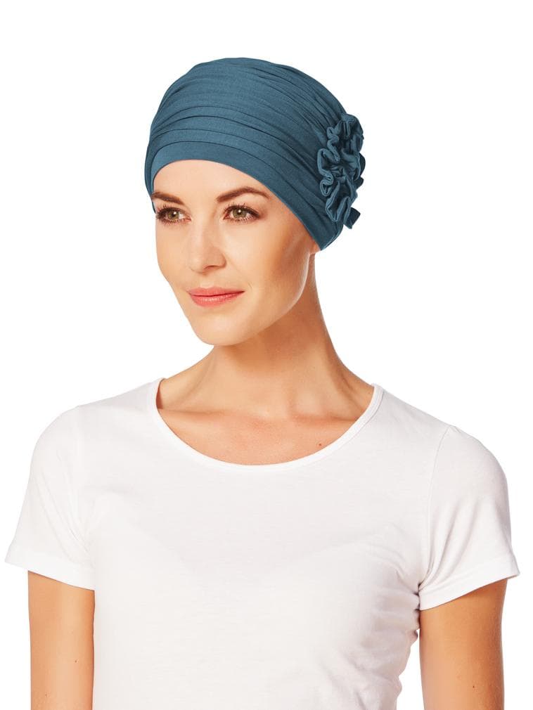 Lotus Turban - 0295 Ocean Blue