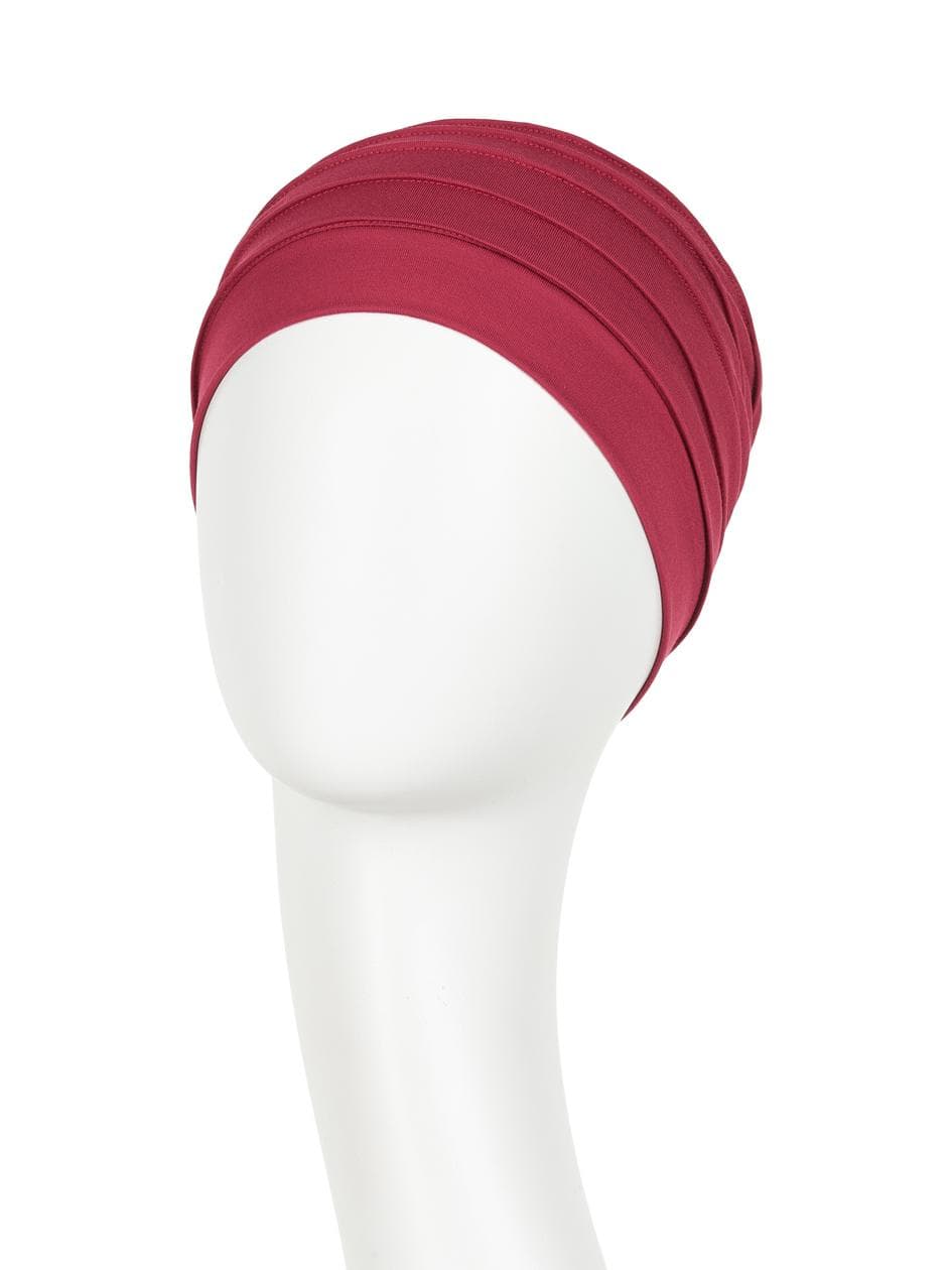 Lotus Turban - 0384 Red Bud
